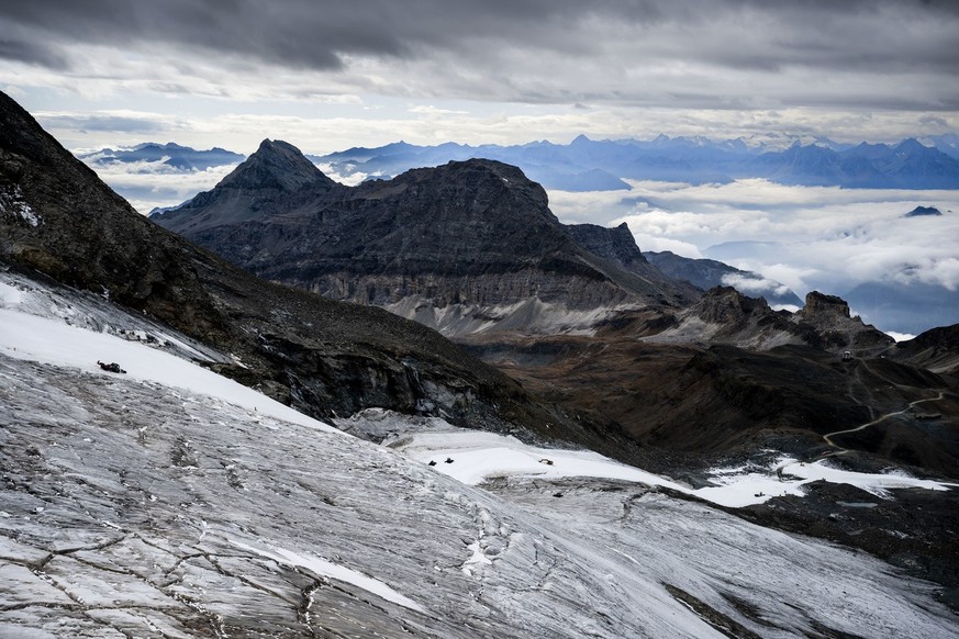 Les images choquantes de la piste de Zermatt.