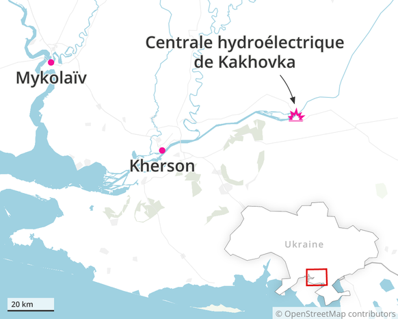 Centrale hydroélectrique de Kakhovka