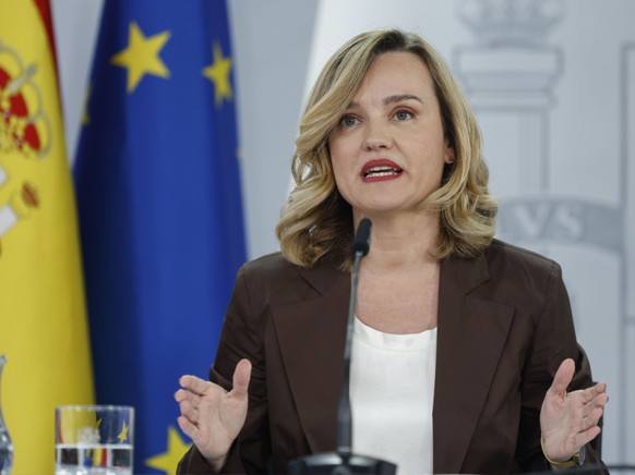 Porte-parole du gouvernement espagnol, Pilar Alegria est pour l&#039;exclusion de l&#039;équipe Israel de la Vuelta