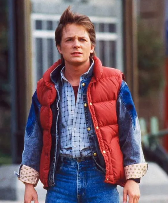 Et par Marty McFly, en 1985.