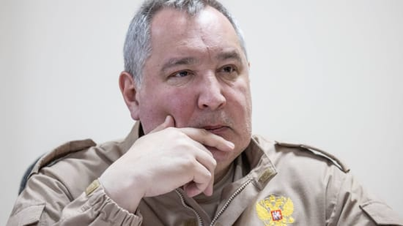 Dmitri Rogozine (photo d&#039;archive): l&#039;ancien patron de Roskosmos aurait critiqué l&#039;armée russe.