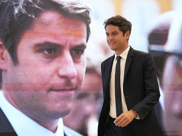 Le Premier ministre fran�ais Gabriel Attal va se battre pour �viter au RN d&#039;avoir une majorit� � l&#039;Assembl�e nationale (archives).