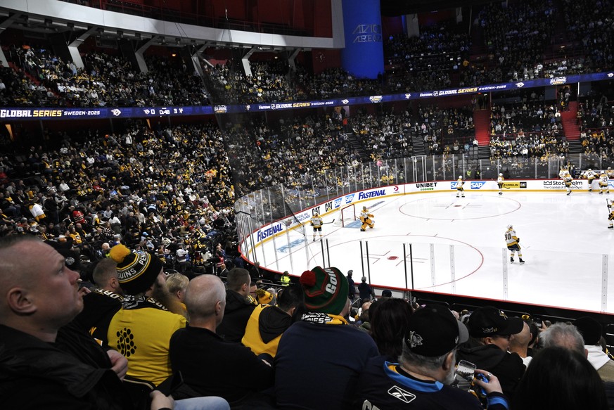 J'ai vu la NHL en Europe et j'ai été très déçu