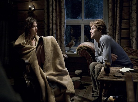 Willem Dafoe and Charlotte Gainsbourg in Antichrist (2009)