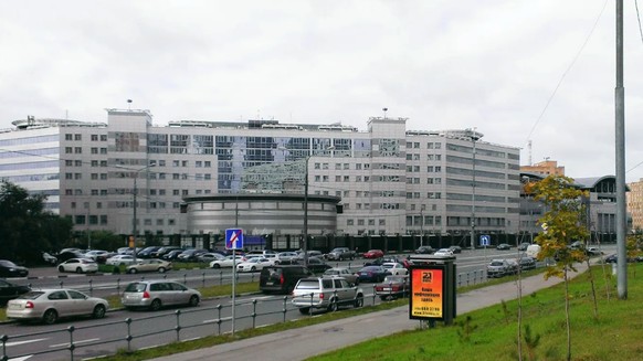 Das Hauptquartier der GRU in Moskau (Archivbild): Auch von hier aus wurden Informationen für den Überfall auf die Ukraine gesammelt.