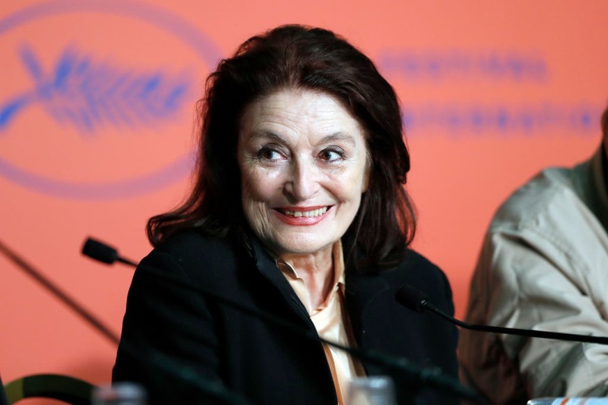 CANNES, FRANCE - MAY 19: Anouck Aimee attends the &quot;The Best Years of a Life (Les Plus Belles Annees D&#039;Une Vie)&quot; press conference during the 72nd annual Cannes Film Festival on May 19, 2 ...