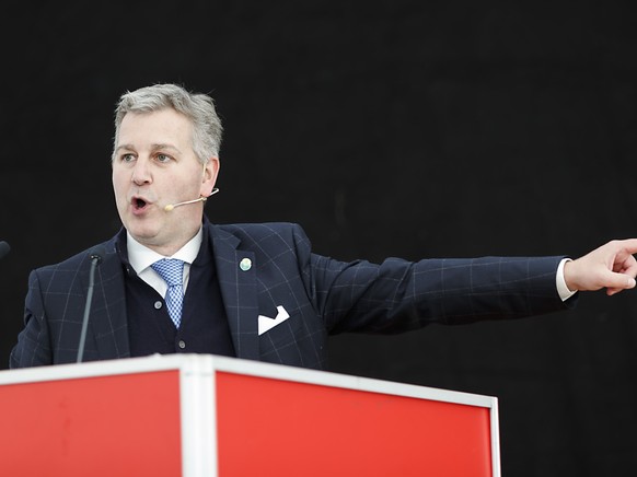 Le pr�sident de l'UDC Suisse Marco Chiesa a fustig� "l'arbitraire" du Conseil f�d�ral dans sa gestion du Covid-19.