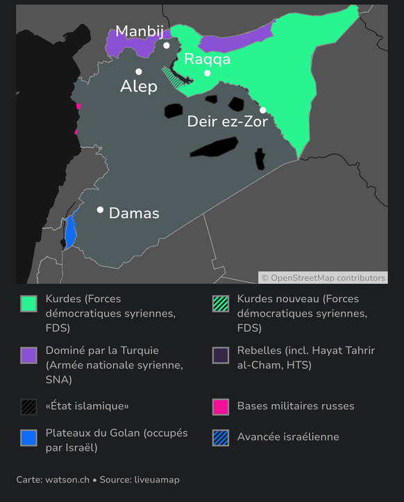 les bases militaires russes en Syrie