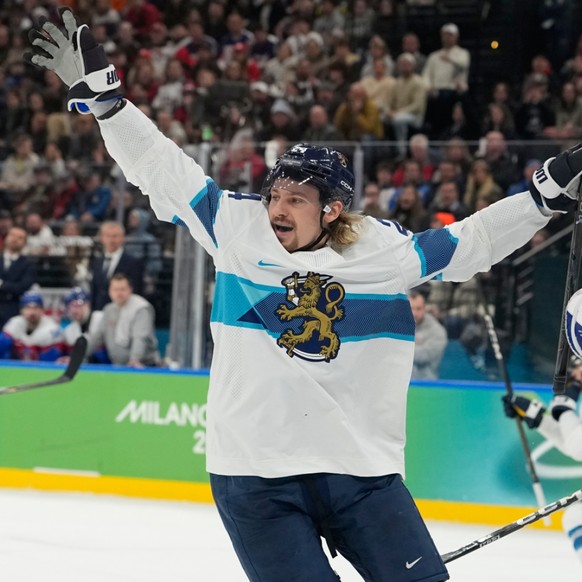 Roope Hintz et les Finlandais n'ont fait qu'une bouchée des Slovaques.