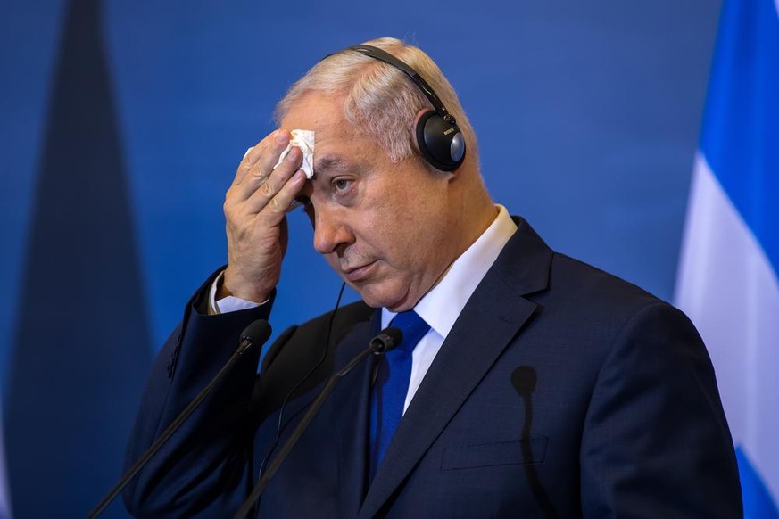 Benjamin Netanyahu a chaud.