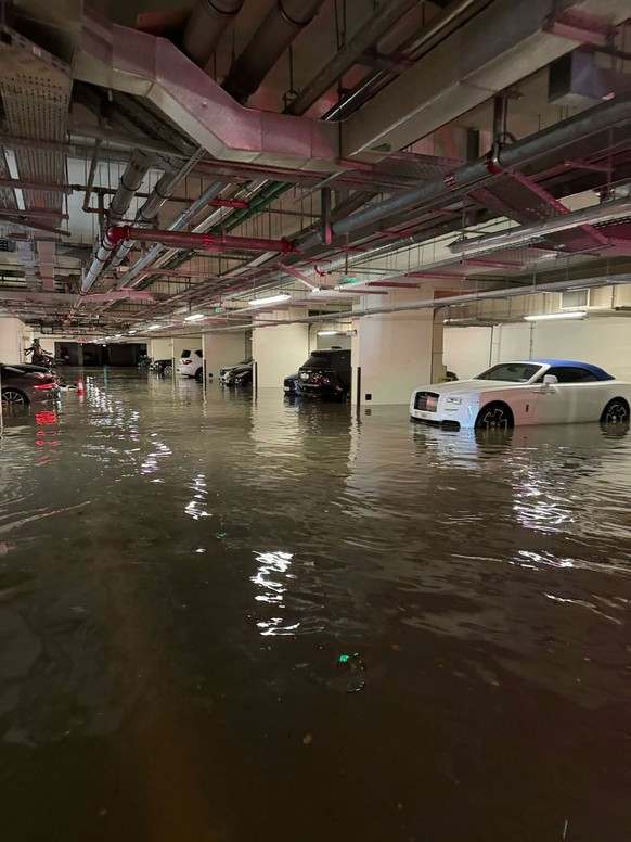 L'un des parkings dans mon quartier.