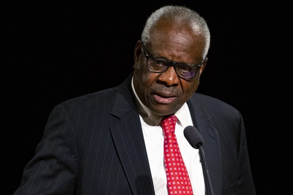 Clarence Thomas, juge conservateur nommé par Georges Bush père en 1991