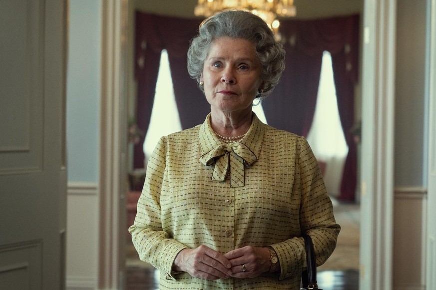 Imelda Staunton interprète la reine Elizabeth dans la cinquième saison de «The Crown».