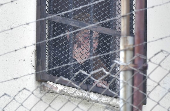 L'ancienne présidente par intérim Jeanine Añez dans sa cellule de prison, le 21 mars 2024.