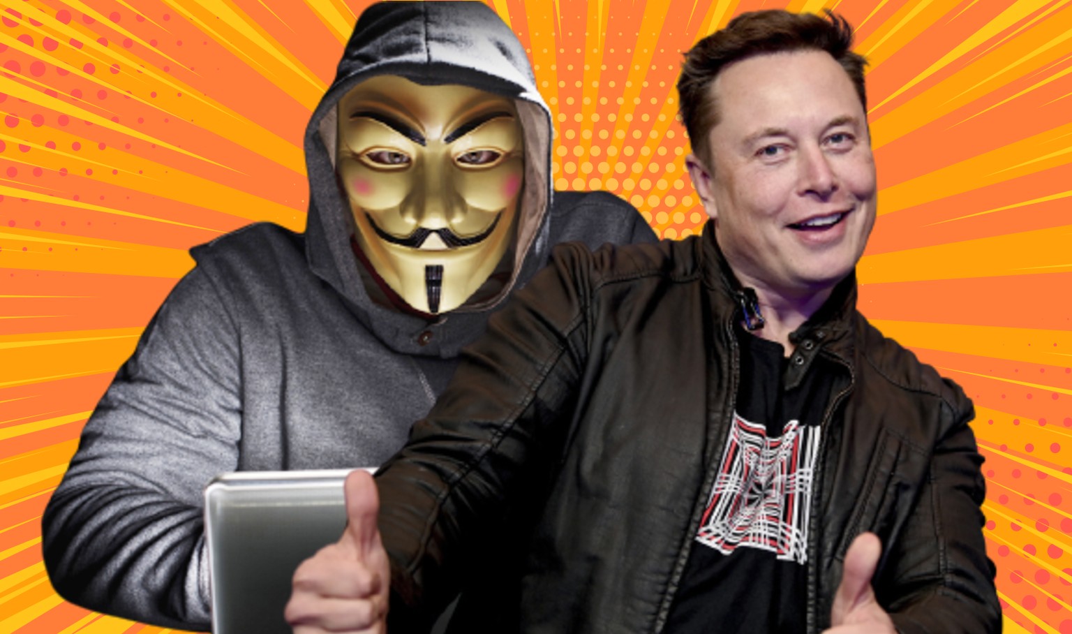 Elon Musk est désormais sous la menace des Anonymous. watson