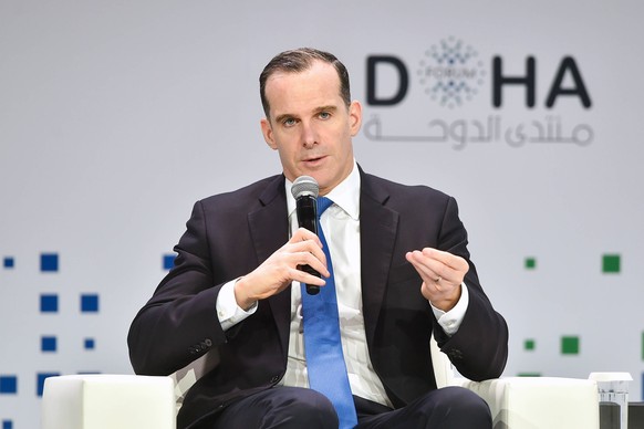 US Envoy for Global Coalition to Counter ISIS Brett McGurk Resigns Brett McGurk, the special presidential envoy for the global coalition to counter ISIS, seen as he attends Doha Forum, in Doha, Qatar  ...