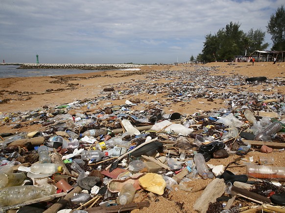 Les ONG exigent que les grandes marques en finissent avec le plastique � usage unique et s&#039;engagent pour un trait� mondial ambitieux sur le plastique (image d&#039;illustration).