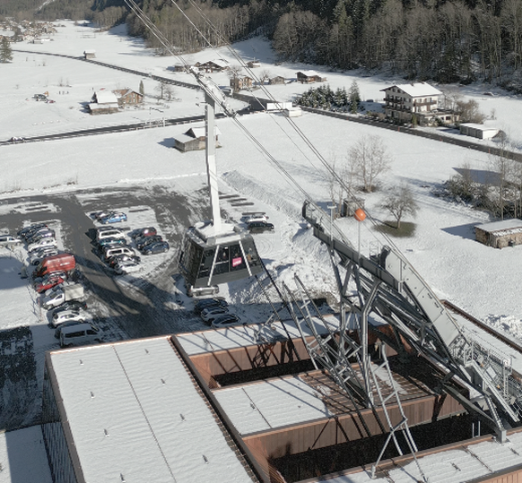 Stechelberg Mürren steilste Seilbahn der Welt