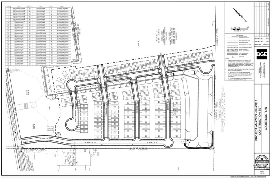 Le quartier de Snailbrook, situé à proximité d'un chantier de la Boring company. Il existe apparemment des plans pour construire 110 autres maisons à proximité du terrain.