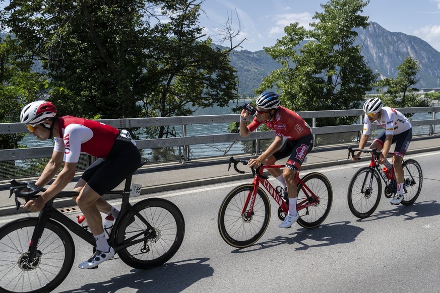 Imhof avait participé au Tour de Suisse en 2022, sous les couleurs de l'équipe nationale.