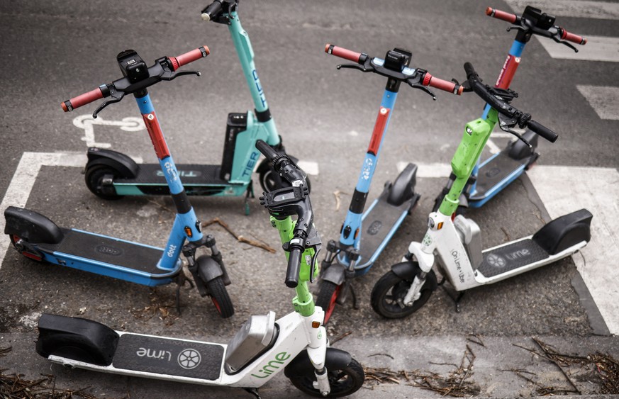 Les Parisiens ne veulent plus des trottinettes électriques