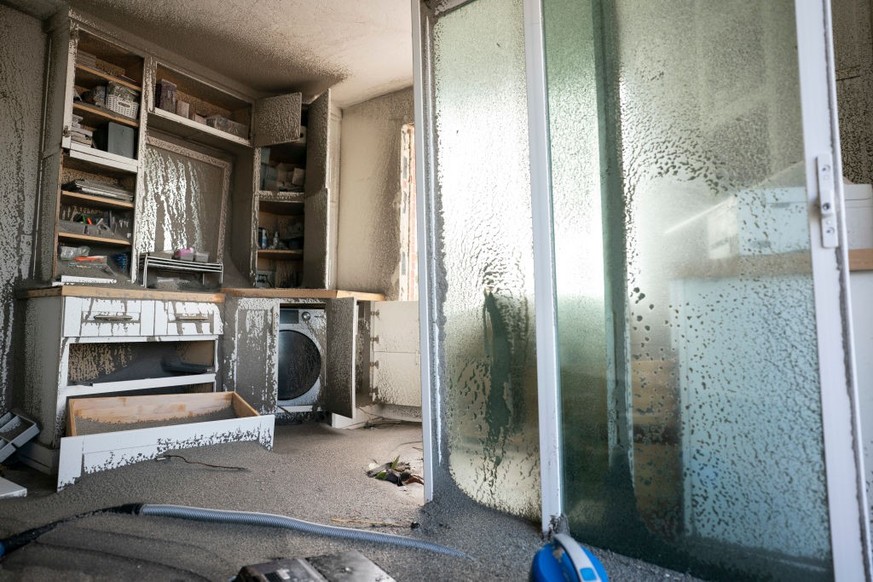 VENICE, FLORIDA - OCTOBER 10: Storm damage to beachside property in the aftermath of Hurricane Milton on October 10, 2024 in Venice, Florida. Hurricane Milton made landfall as a Category 3 hurricane i ...