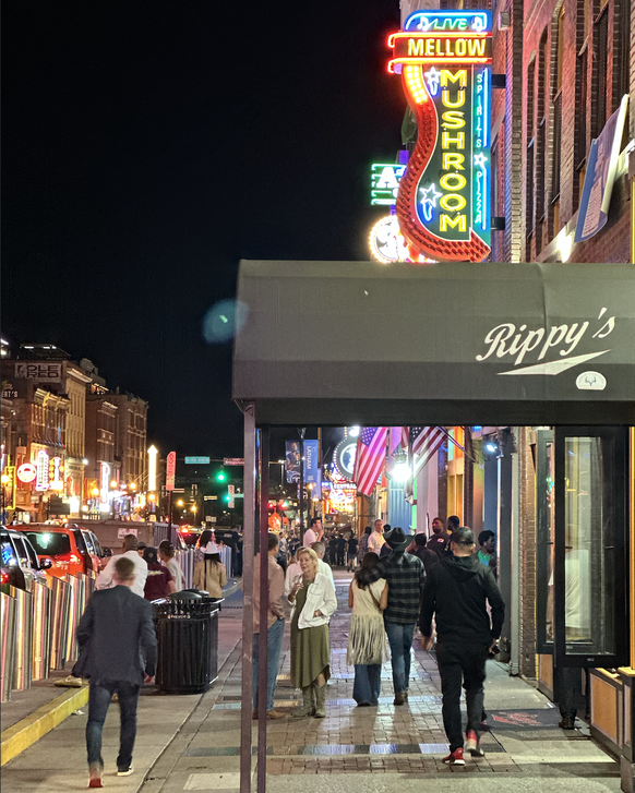Le Walk of Fame de Nashville.