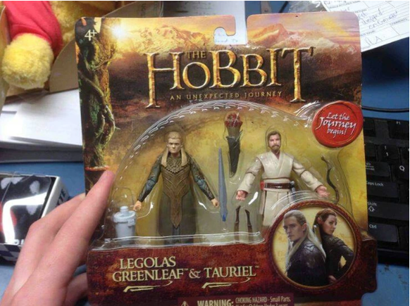 Faildienstag: Star Wars und Hobbit im Spielzeug verwechselt