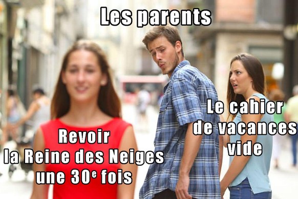 Parents, Disney, Meme, TV, Enfants, Vacances
