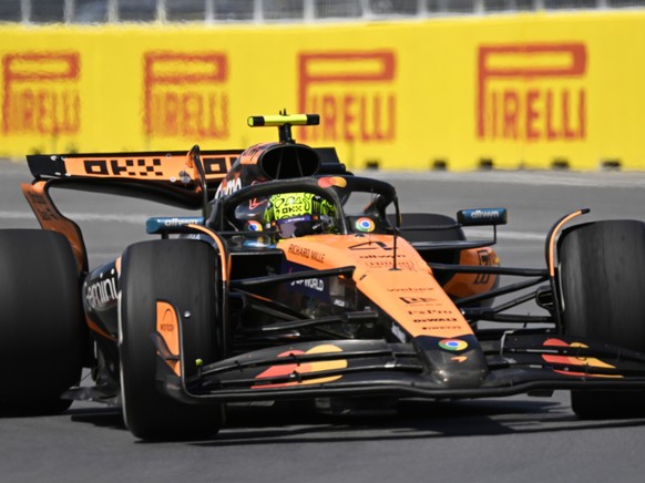 Lando Norris a décroché la pole position samedi à Spielberg