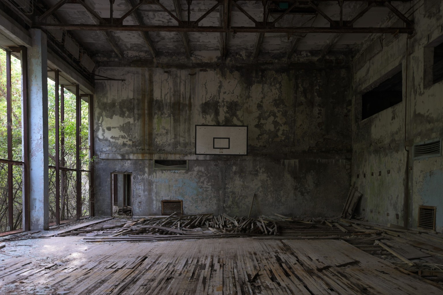 La vie a bel et bien quitté ces lieux.