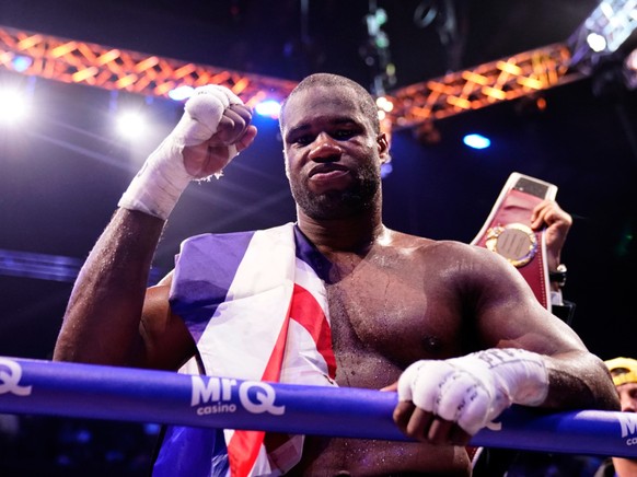 Daniel Dubois est le nouveau champion du monde WBO des lourds
