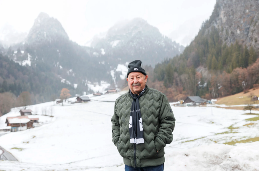 Albert Wampfler, syndic de la commune de Boltigen (BE) où vit Franjo Von Allmen.