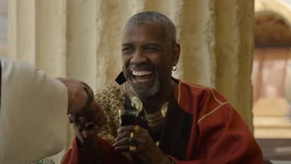 Denzel Washington dans Gladiator 2