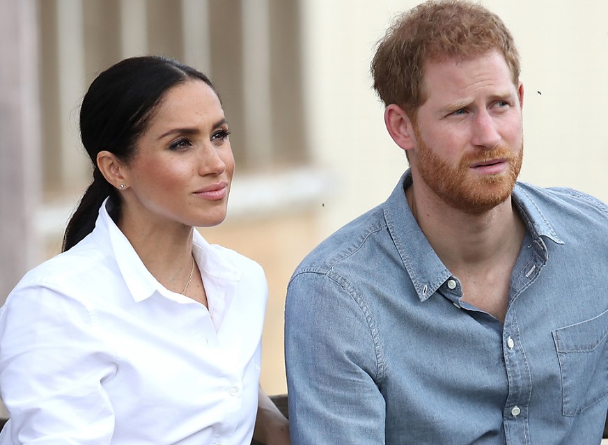 ARCHIV - Prinz Harry und Herzogin Meghan in Dubbo in Australien. Foto: Chris Jackson/Press Association/dpa