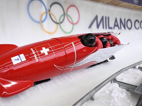 Michael Vogt et ses pousseurs ont réussi une belle remontée sur la piste de Cortina.