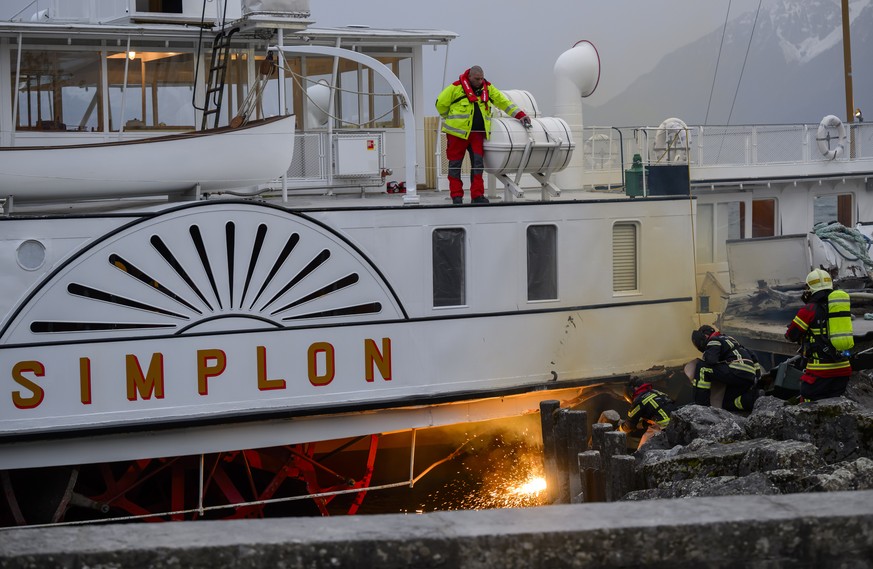 Le Simplon a été fortement endommagé fin mars par une tempête.