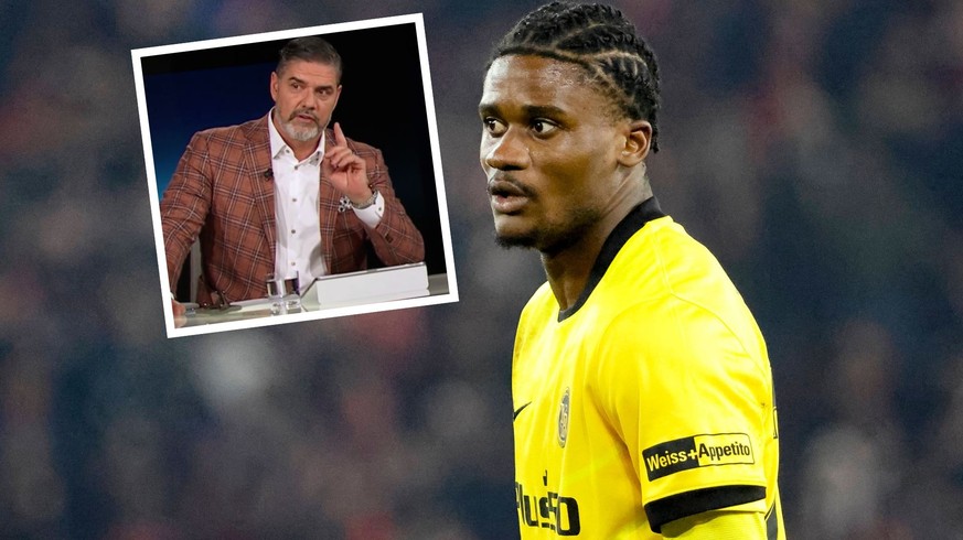 La réaction lunaire d'un joueur d'YB après un but adverse  