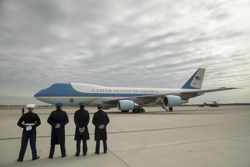 L'avion présidentiel américain.