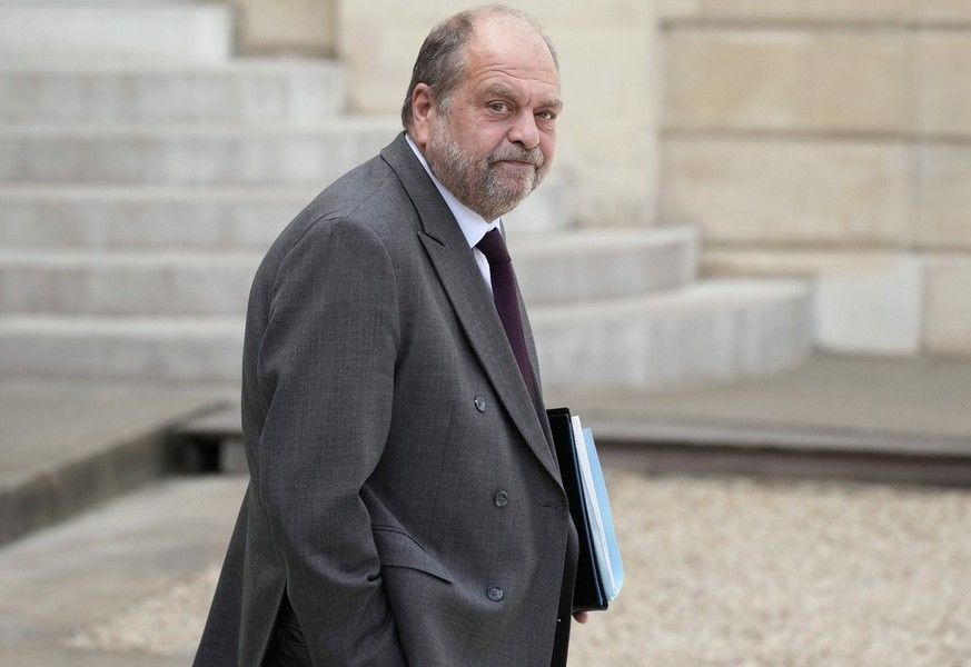 Eric Dupond-Moretti reste garde des Sceaux et donc ministre de la Justice d&#039;Emmanuel Macron, le 20 mai 2022.