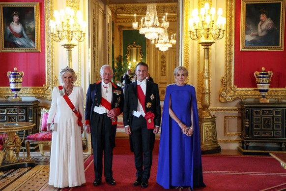 &lt;p&gt;Le président français était l&#039;invité du roi Charles III ce mardi 8 juillet 2025.&lt;/p&gt;