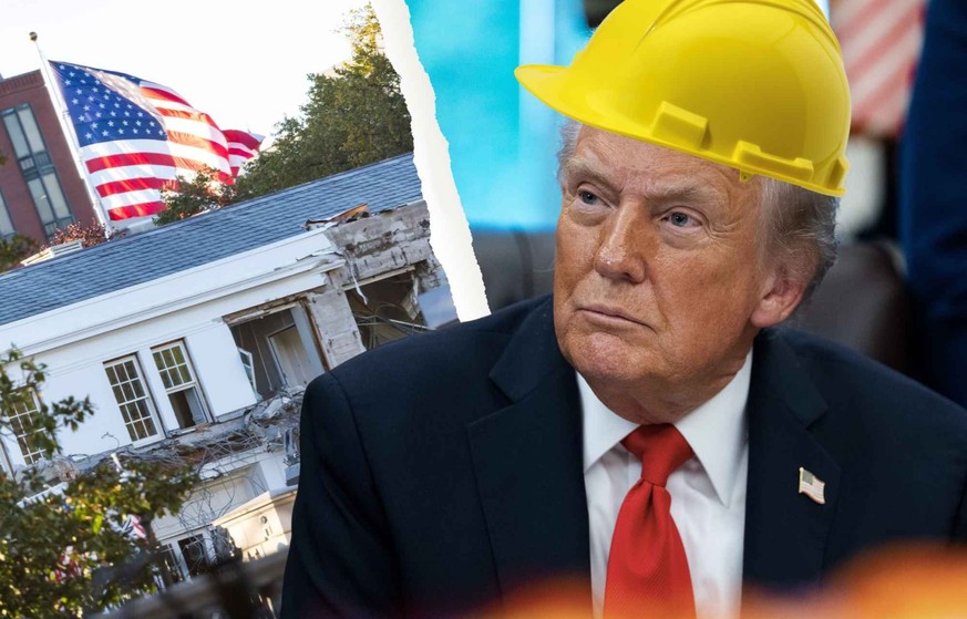 Trump a détruit les bureaux de sa femme et ne compte pas s'arrêter là