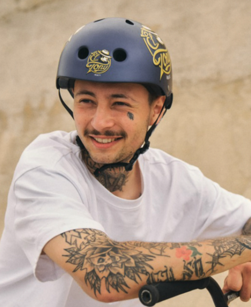 Alessio Tonoli n'a pas peur de prendre des risques.