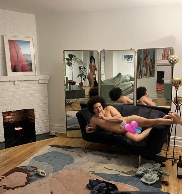 Eric André et Emrata