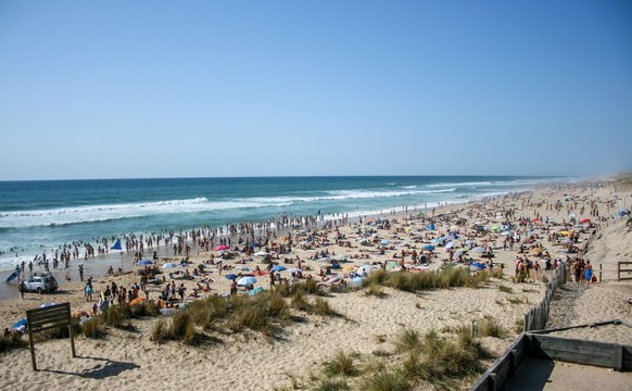 Lacanau, l'un des lieux phares du surf en France.