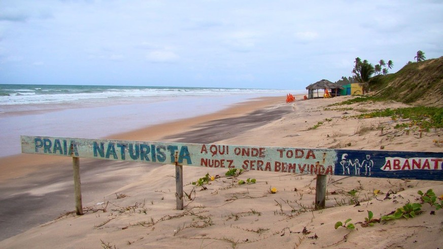 Plage Massarandupió, Bahia, Brésil