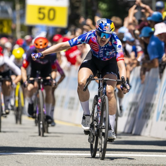 Zoe Backstedt a remporté la 3e étape du Tour de Suisse Women