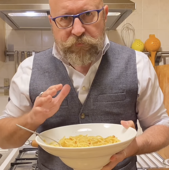 Carbonara 1954 historisch essen food kochen baroni.