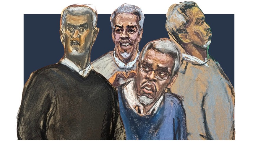 Diddy arbore une tenue troublante au tribunal