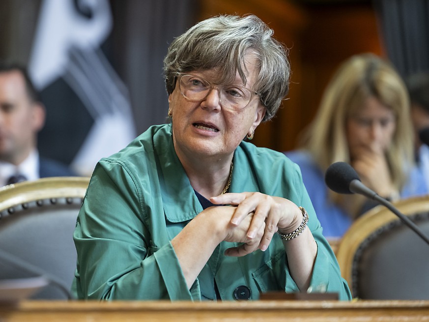 La conseill�re d'Etat Isabelle Chassot (C/FR) a appuy� ce compromis trouv� par les s�nateurs (archives).